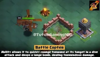 Battle Copter in builder base 2.0 update Battle Copter in builder base 2.0 update